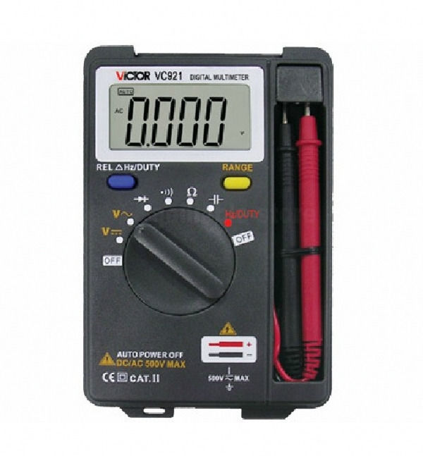 VICTOR Mini VC921 DMM Integrated Handheld Pocket Digital Frequen