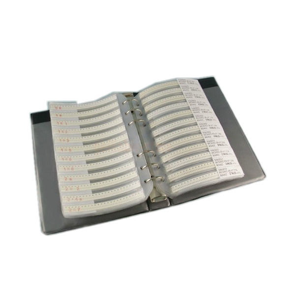 New 0402 SMD 3300pcs Resistor and 950pcs Capacitor Sample Book
