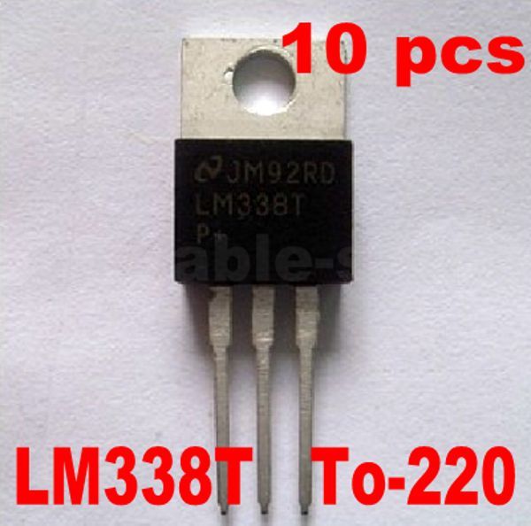 10 pcs LM338T LM338 Voltage Regulator Adjustable 1.2V To 32V 5A