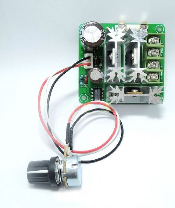 6V-90V 15A Pulse Width PWM DC Motor Speed Controller Switch 12v