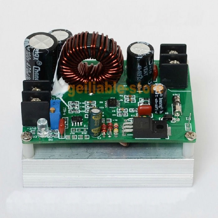 New 800W Boost DC-DC Converter Power Supply Step-up Module 10A 1