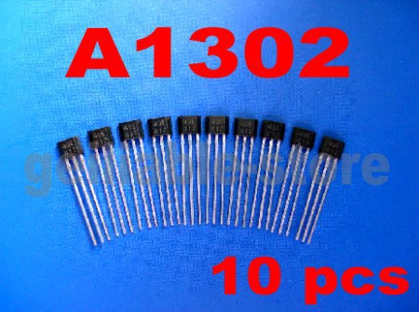 10 pcs A1302 Ratiometric Hall Effect Sensors New