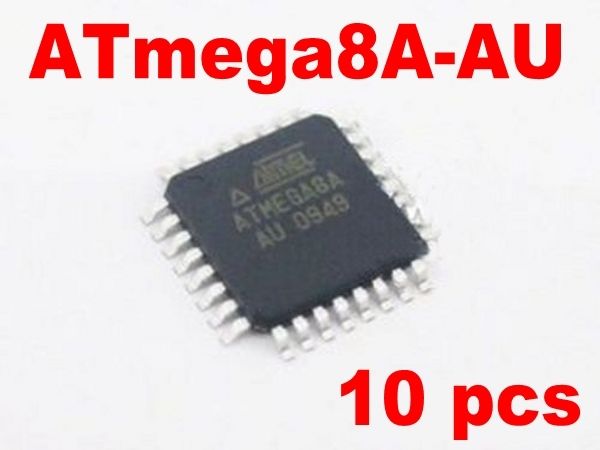 10 pcs ATmega8A-AU ATmega8A AT mega8 TQFP32 8-bit MCU