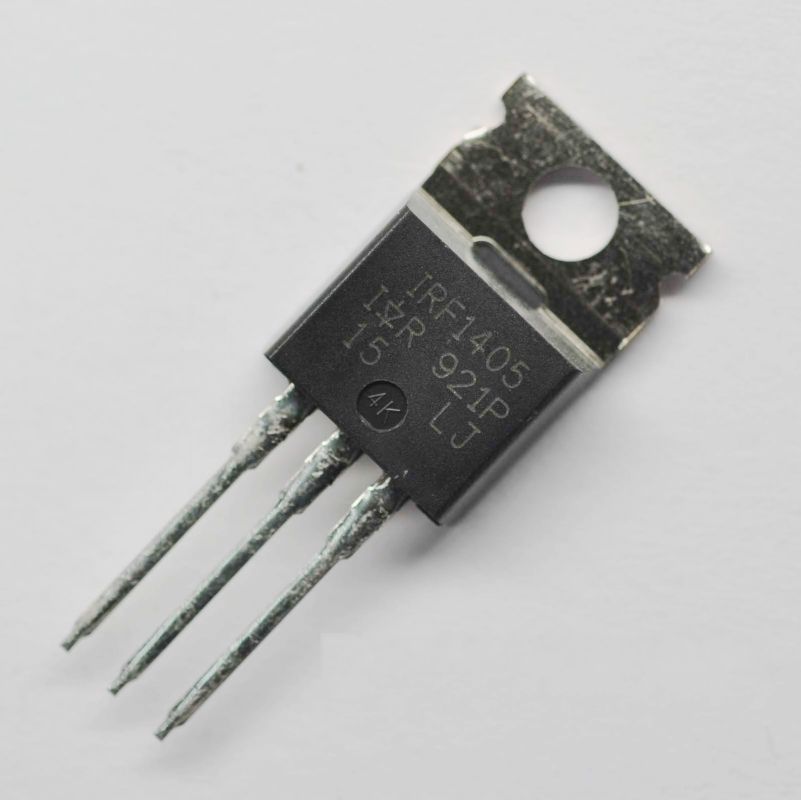 10 pcs IRF1405 Power Mosfet Transistor TO-220 New 10 pcs IRF1405 Power Mosfet Transistor TO-220 New