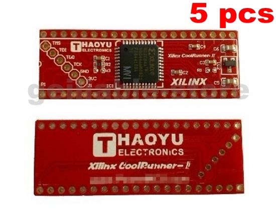 5 pcs Xilinx XC2C64A CPLD Core Module CoolRunner2 Mini Board