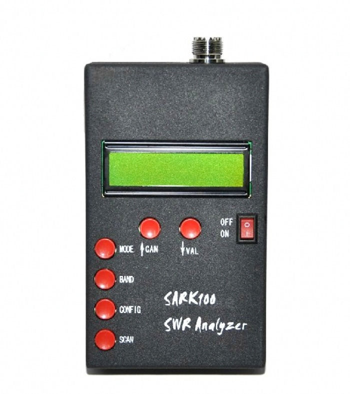 New ANT SWR Antenna Analyzer Meter For SARK100 Ham Radio Hobbist