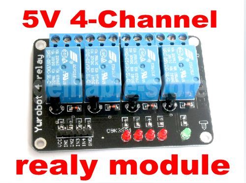 New 4-Channel 5V Relay Module For PIC ARM AVR DSP Arduino