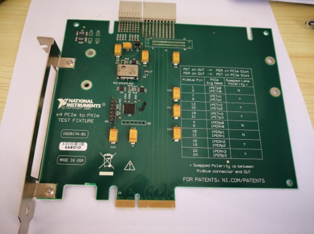 NI X4 PCIe to PXIe PCIe PXIe