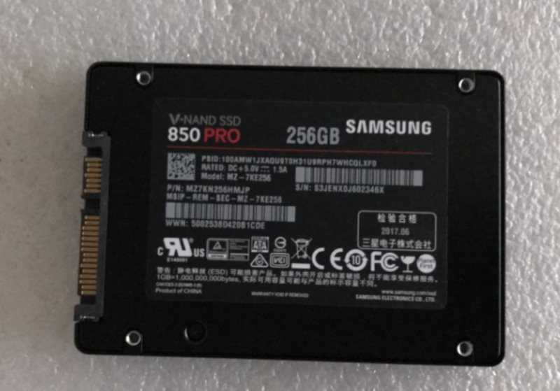 Samsung/ MZ-7KE256 850pro SSD 256G