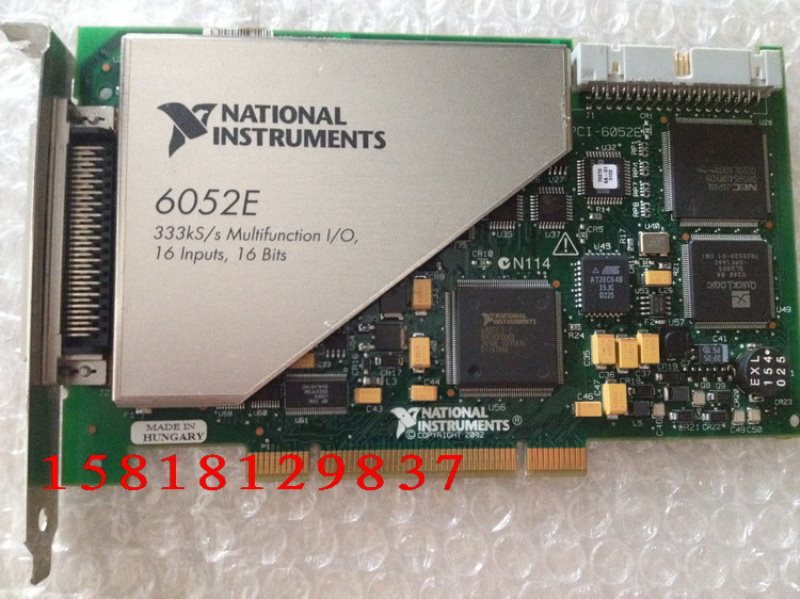 NI PCI-6052E