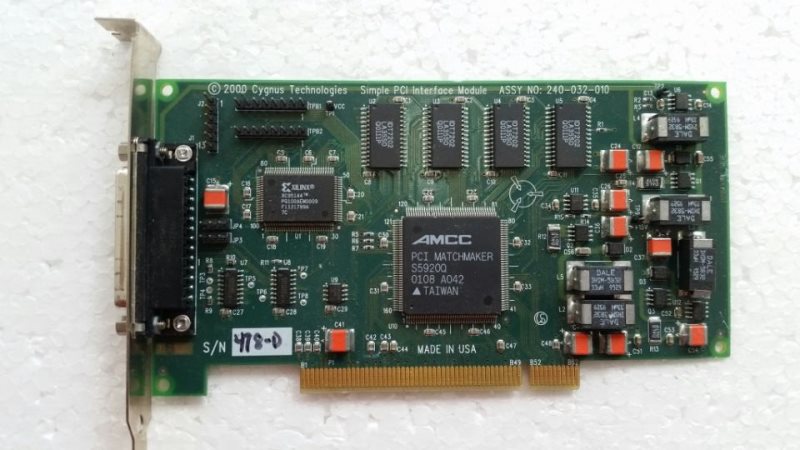 CYGNUS TECHNOIOGIES SIMPIE PCI NO240-032-010