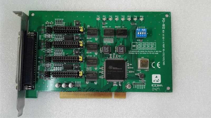 PCI-1612 REV A1 01-1 4-port RS-232/422/485 card w